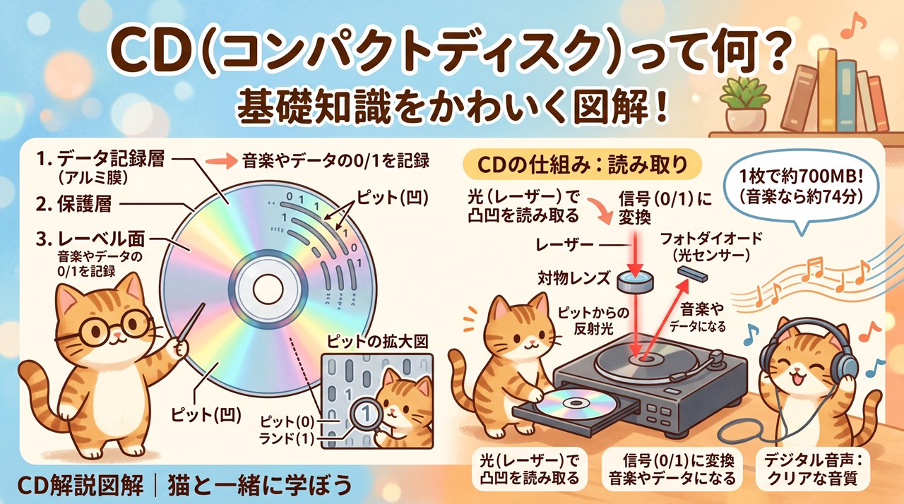 CD（Compact Disc）