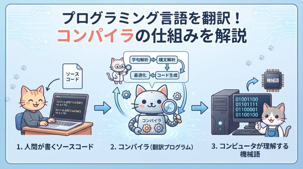 コンパイラ(Compiler)図解
