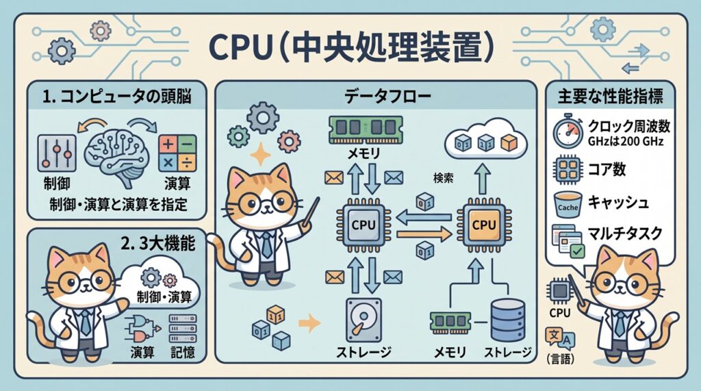 CPU（中央処理装置）