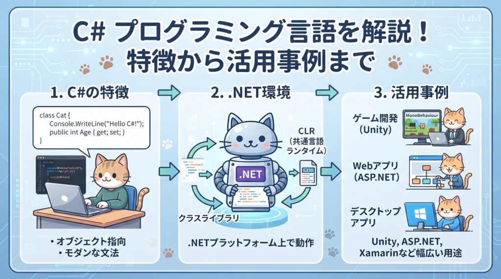 C#（シーシャープ）図解