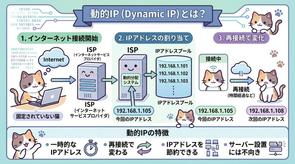 動的IP(Dynamic IP)