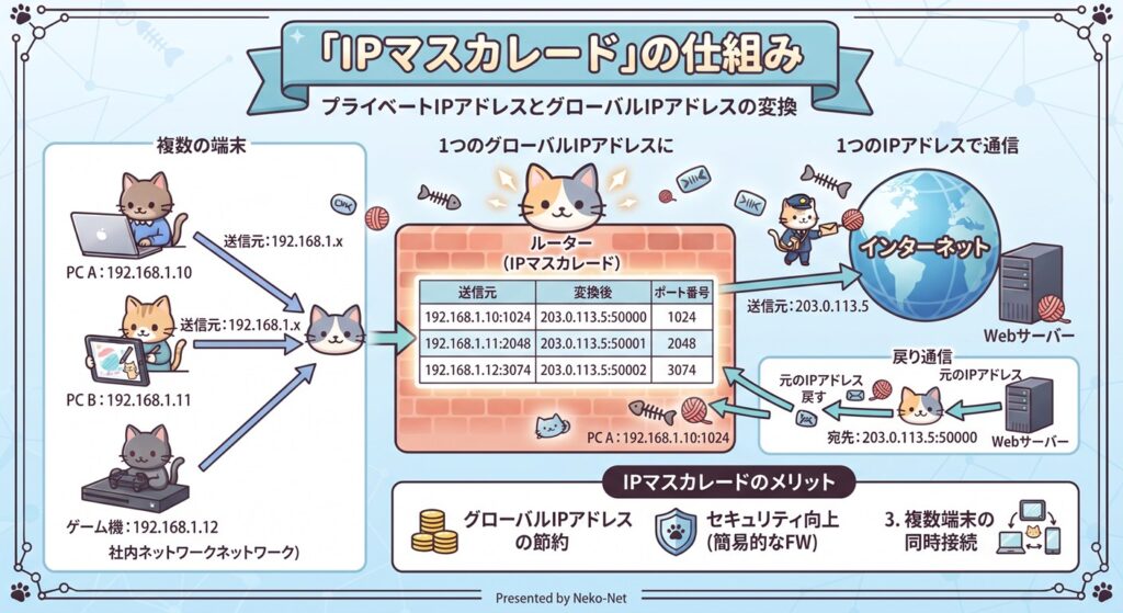 IPマスカレード図解