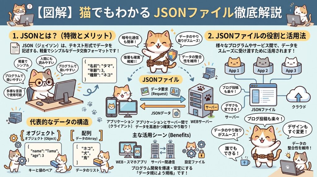 JSONファイル（ジェイソンファイル）