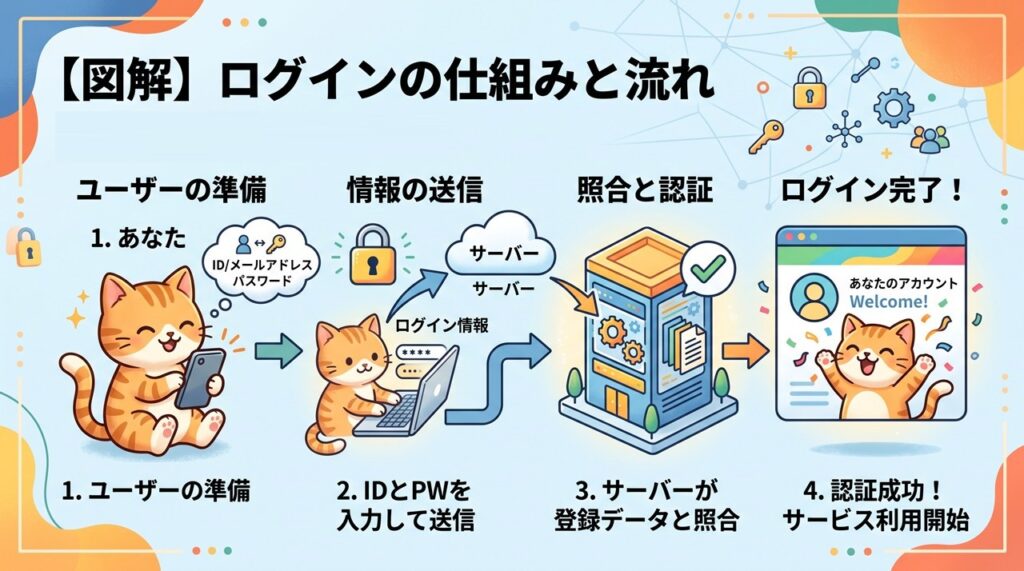 ログイン/ログオン/サインイン(Login/Logon/Signin)