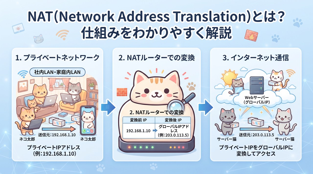 NAT（ナット）図解