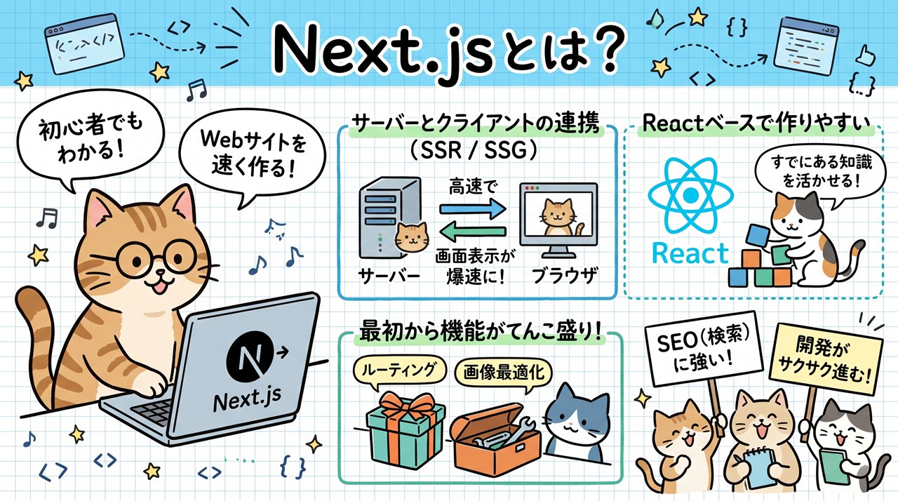 Next.js（ネクスト・ジェイエス）