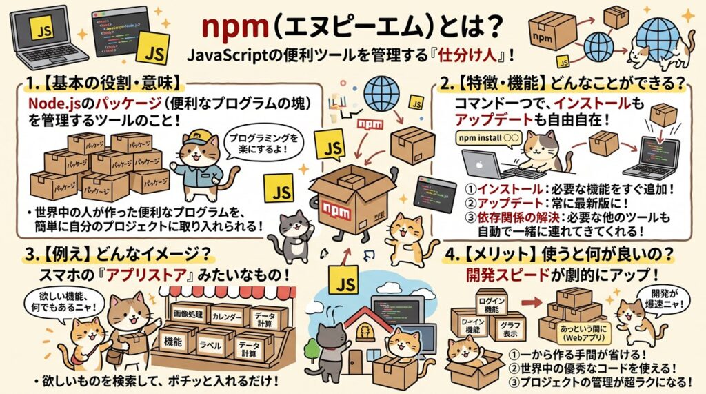npm（エヌ・ピー・エム）