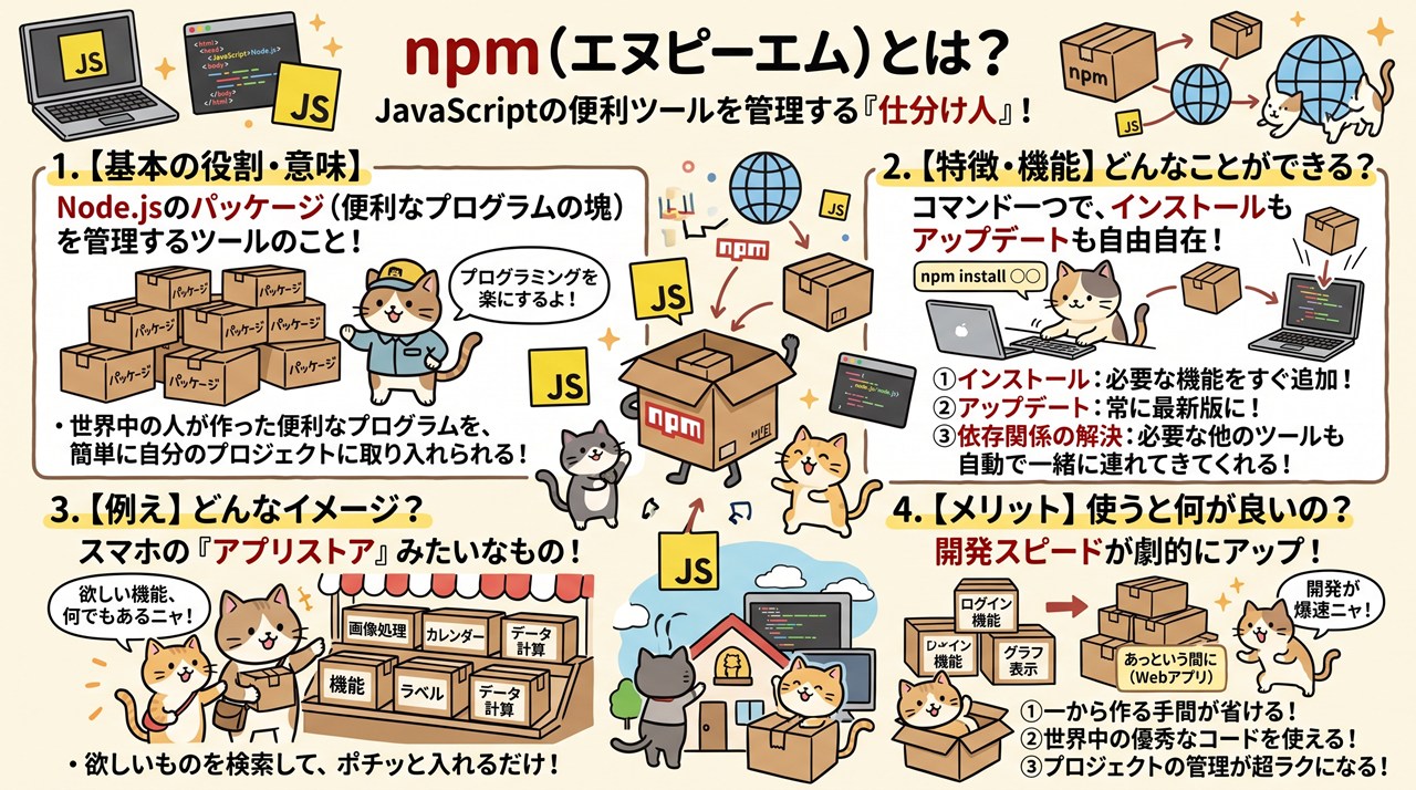 npm（エヌ・ピー・エム）