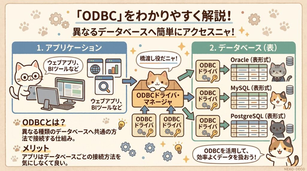 ODBC（Open Database Connectivity）