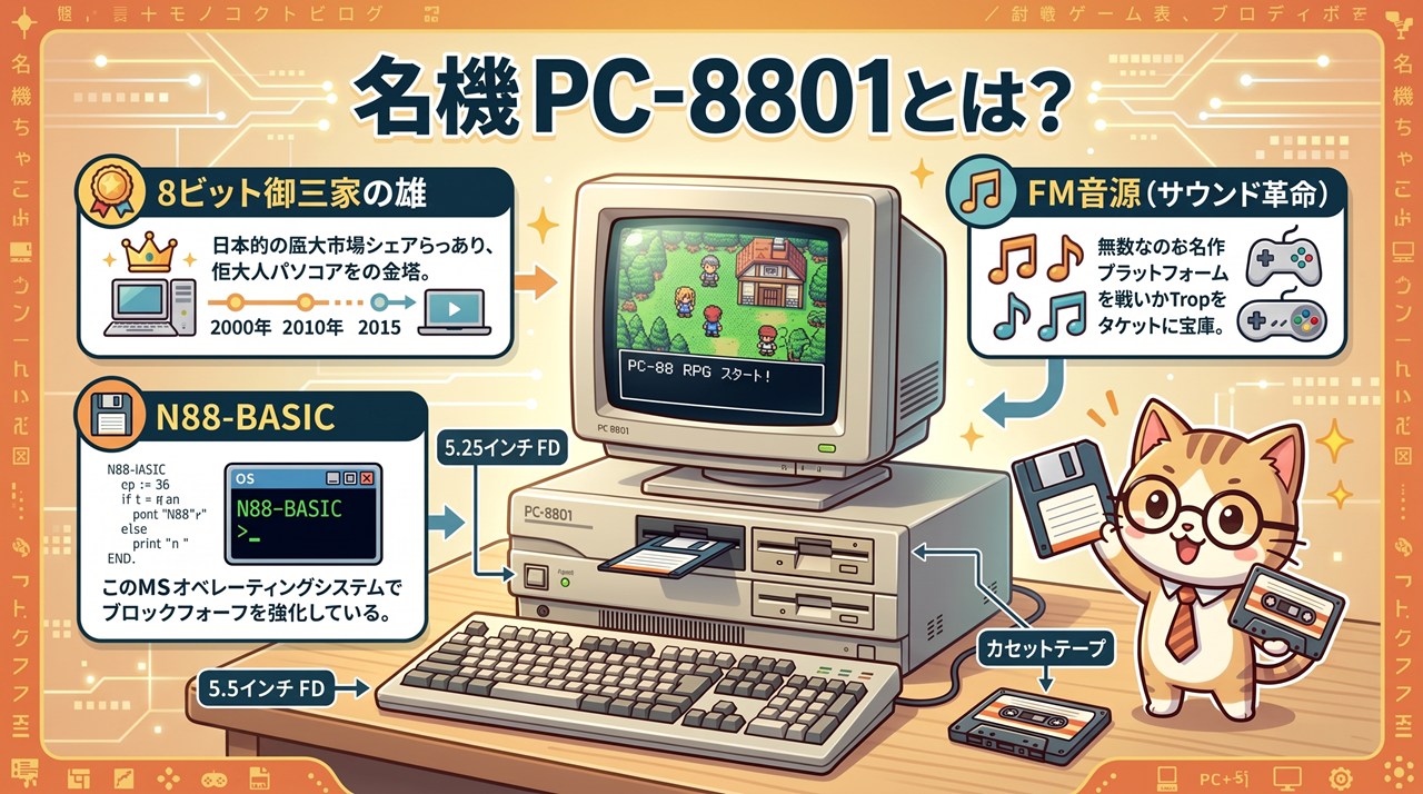 PC-8801（ピーシーハチハチマルイチ）