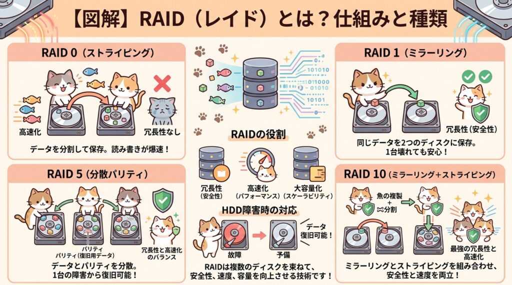 RAID（レイド）図解