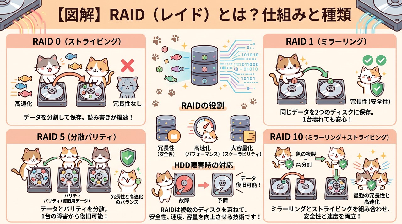 RAID（レイド）図解