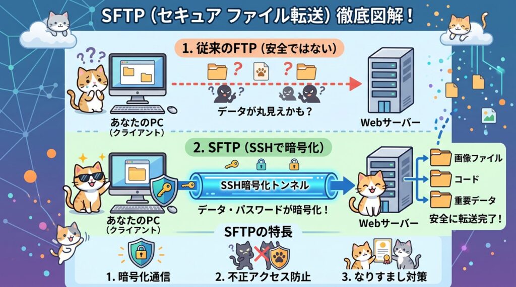 SFTP(エスエフティーピー)