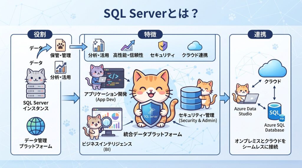 SQL Server（エスキューエルサーバー）図解