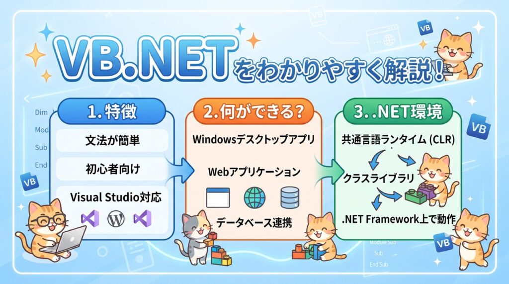 VB.NET（ブイビー ドットネット）図解