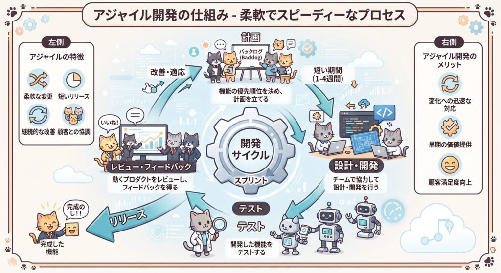 アジャイル開発図解