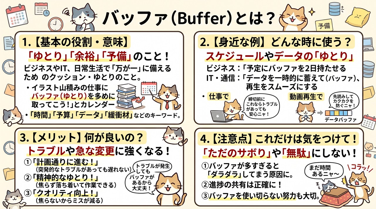 バッファ（Buffer）図解