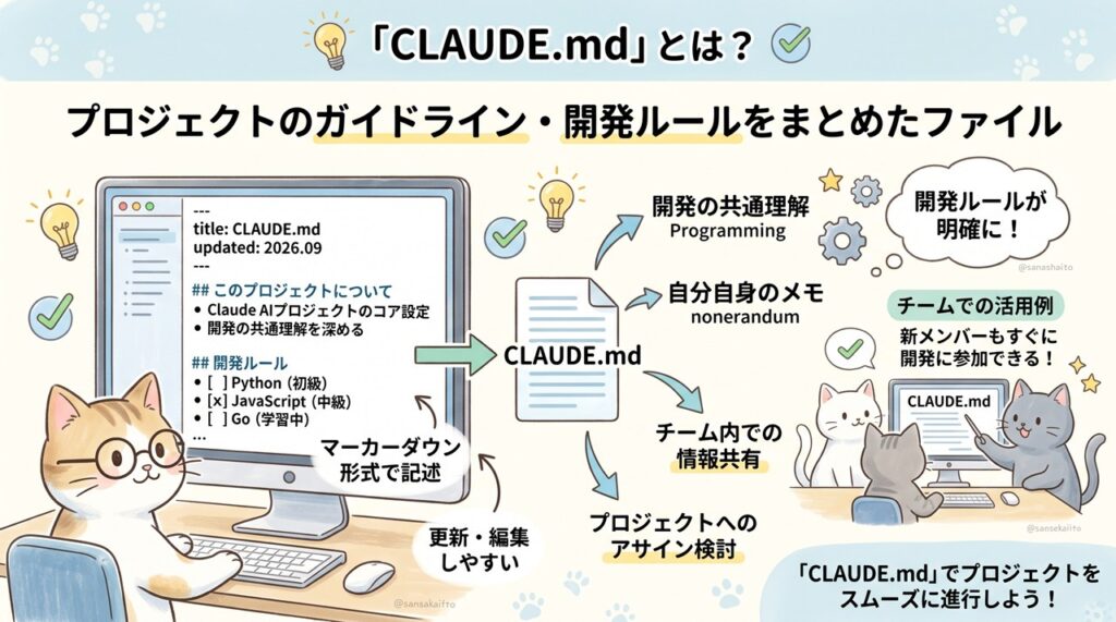 CLAUDE.md(クロード・エムディー)