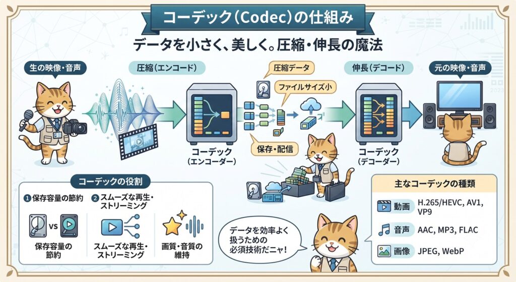 コーデック図解