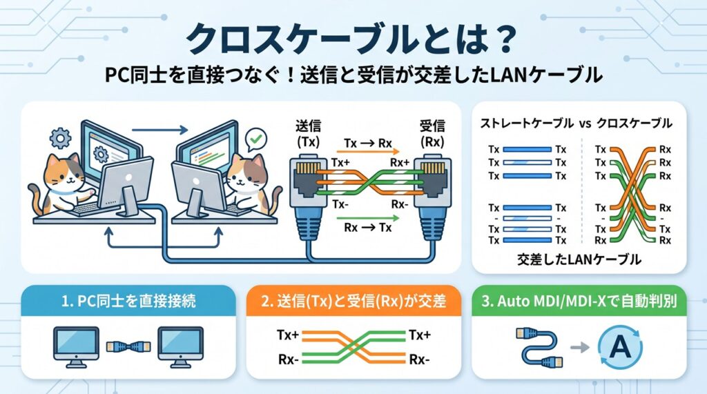 クロスケーブル（Cross Cable）