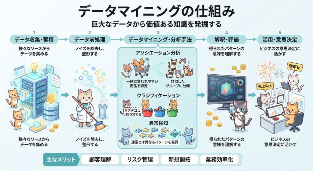 データマイニング図解