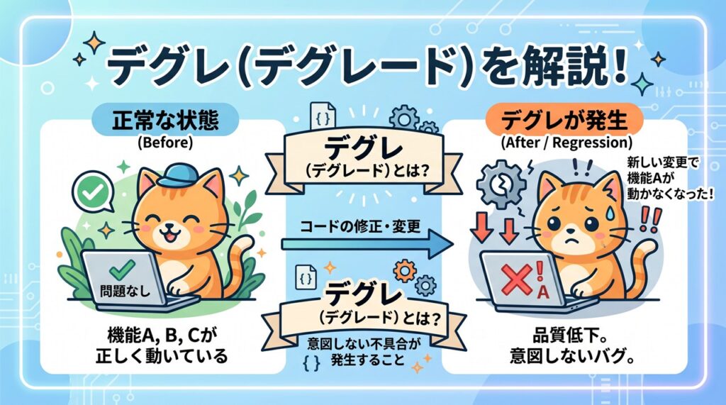 デグレ(デグレード)
