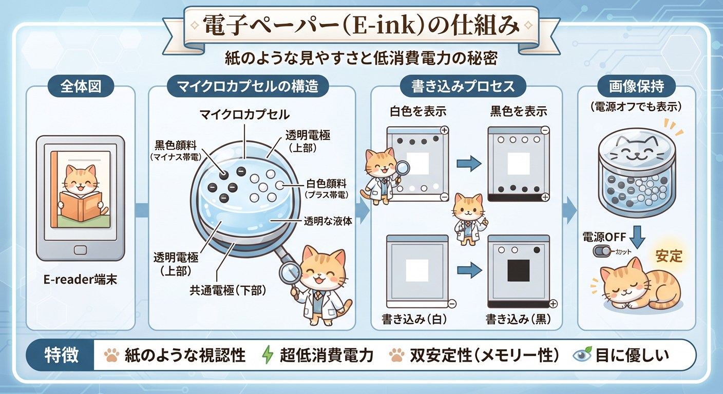 電子ペーパー図解