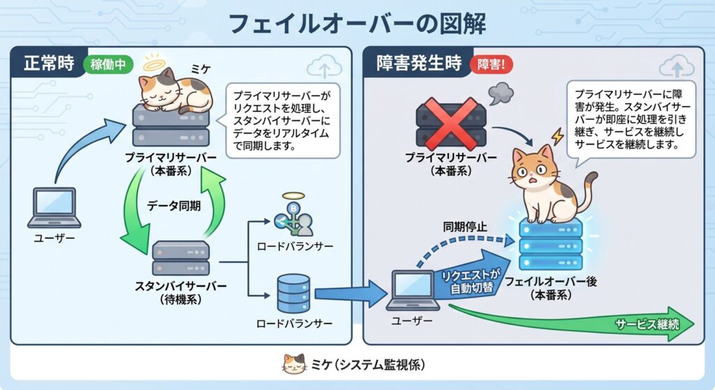 フェイルオーバー図解