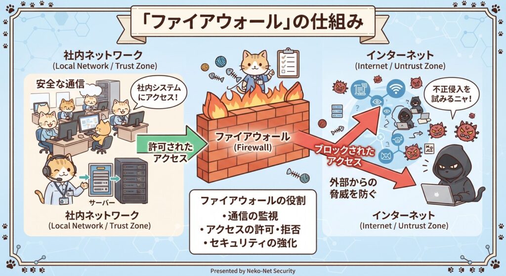 ファイアウォール図解