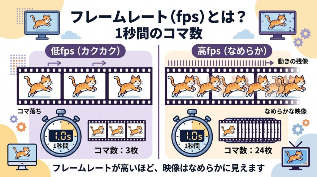 フレームレート（Frame Rate／fps）