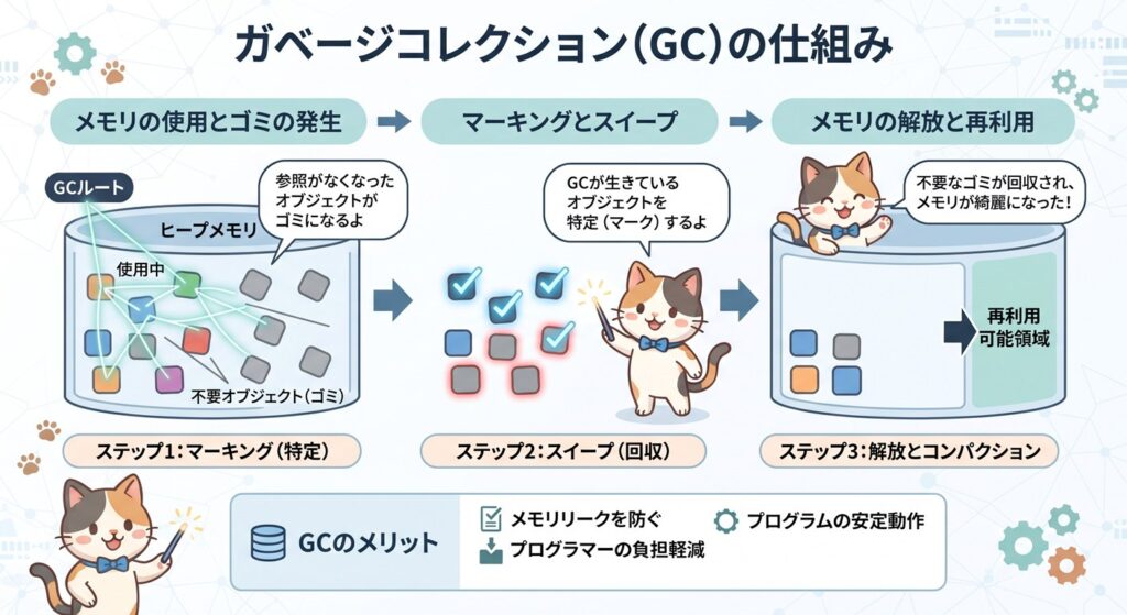 ガベージコレクション図解