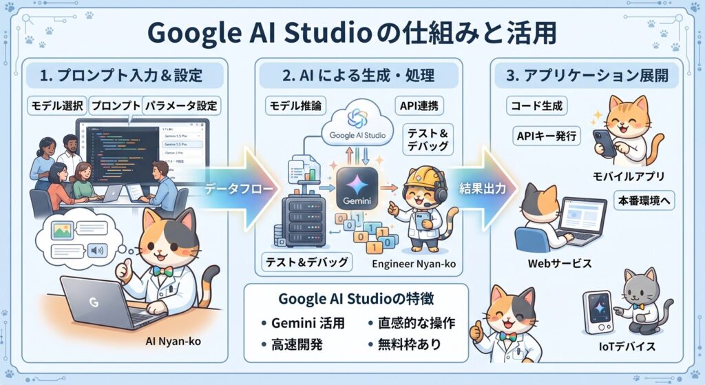 GoogleAIStudio図解