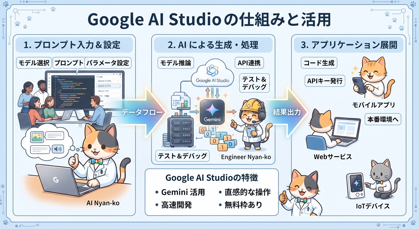 GoogleAIStudio図解