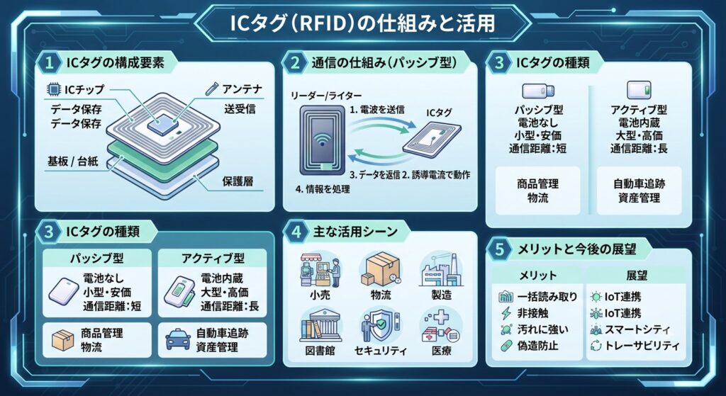 ICタグの仕組みと活用