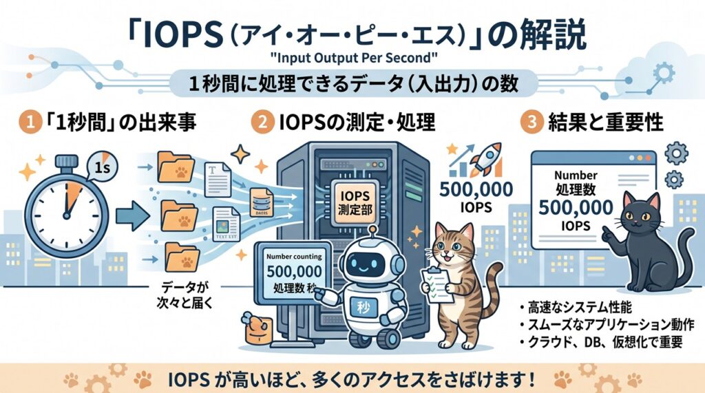 IOPS(Input Output Per Second/アイオプス)