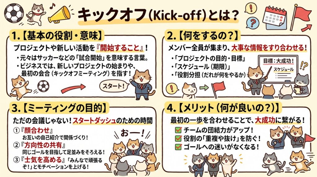 キックオフ(Kickoff)