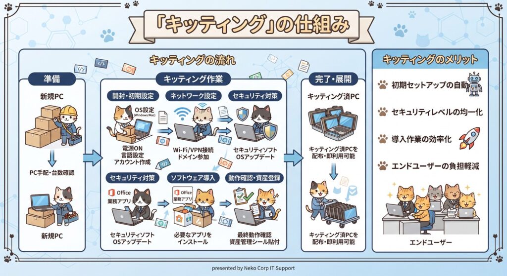 キッティング図解