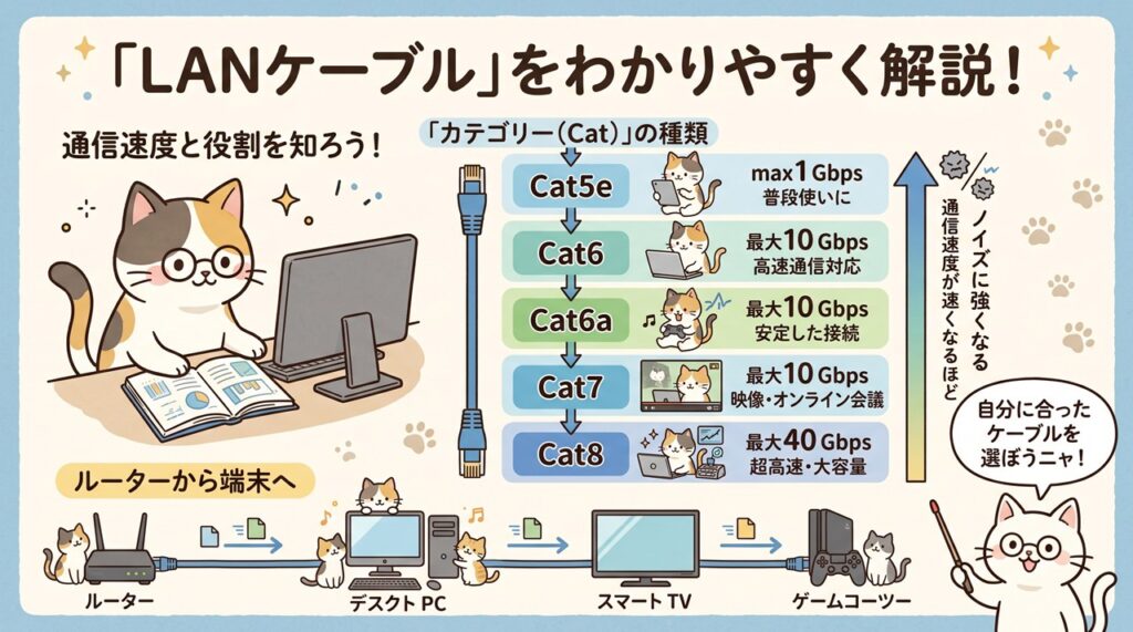 LANケーブル