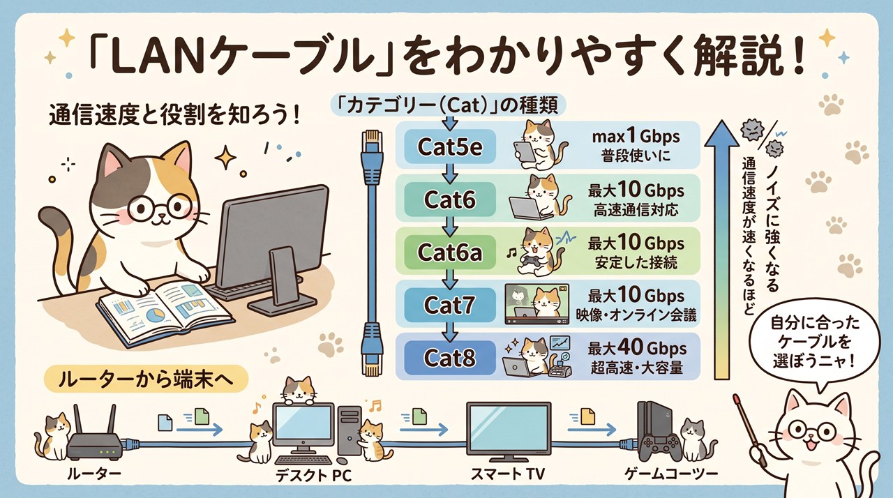 LANケーブル