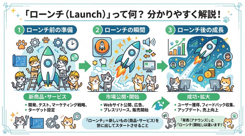 ローンチ（Launch）