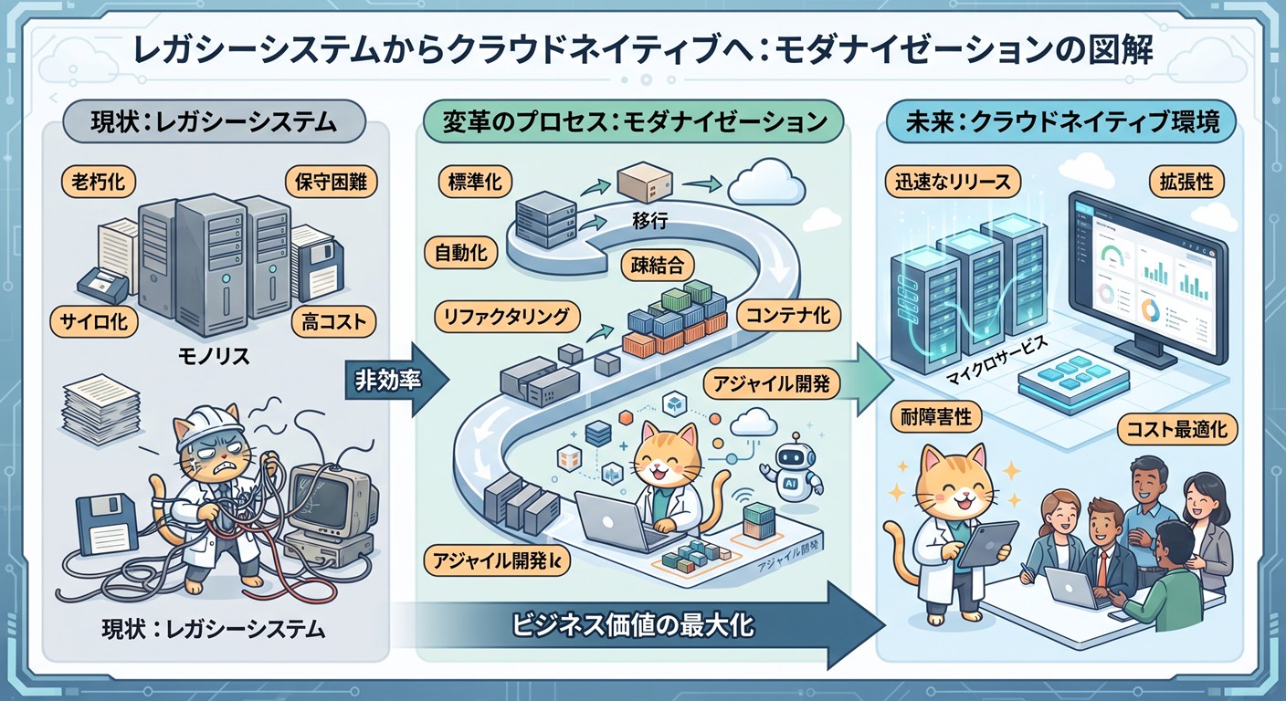 レガシーシステム図解
