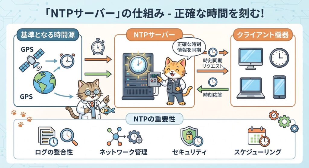 NTPサーバー図解