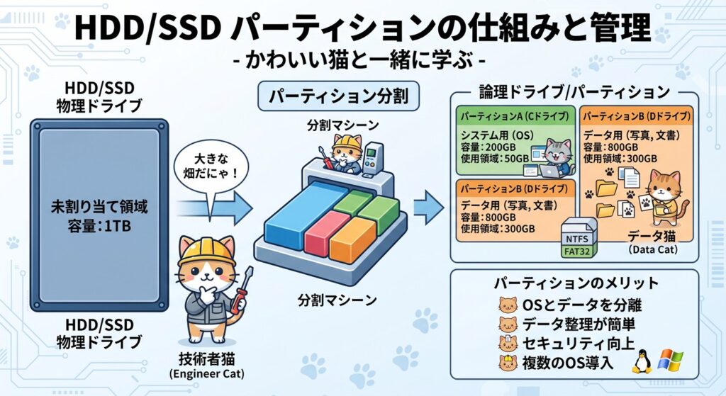 パーティション図解