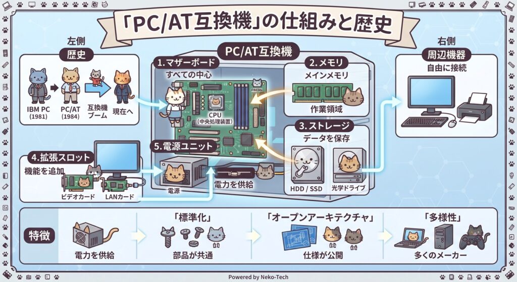 PA/AT互換機 図解