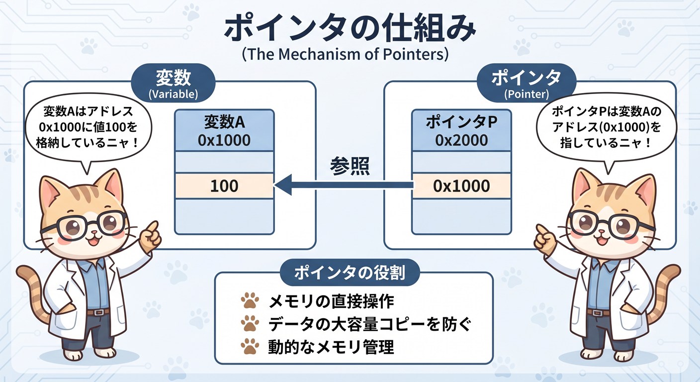 ポインタ図解