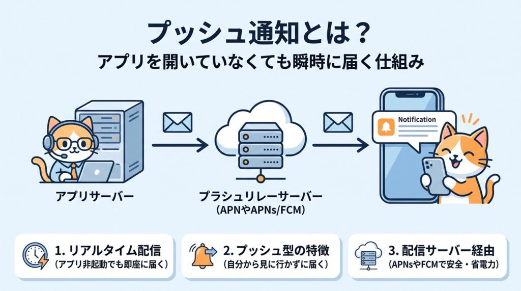 プッシュ通知（Push Notification）