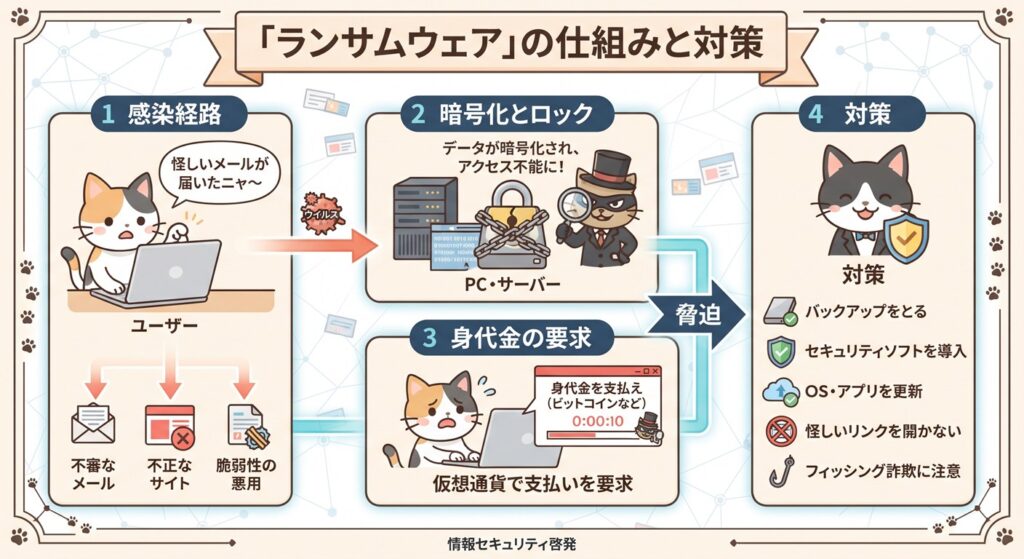 ランサムウェア図解