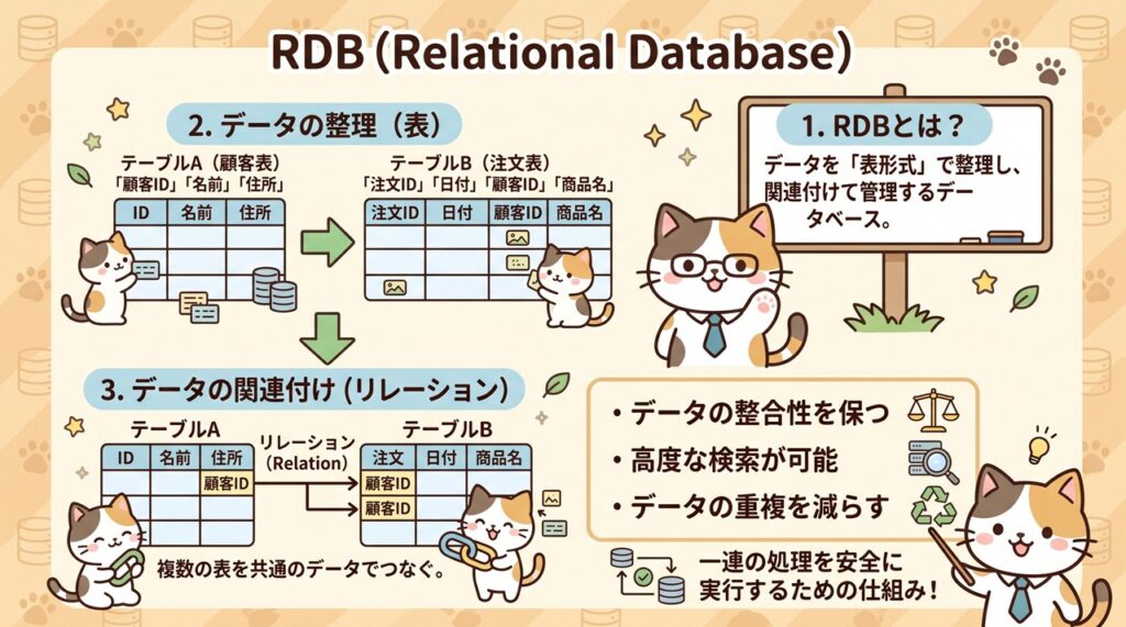 RDB（Relational Database）