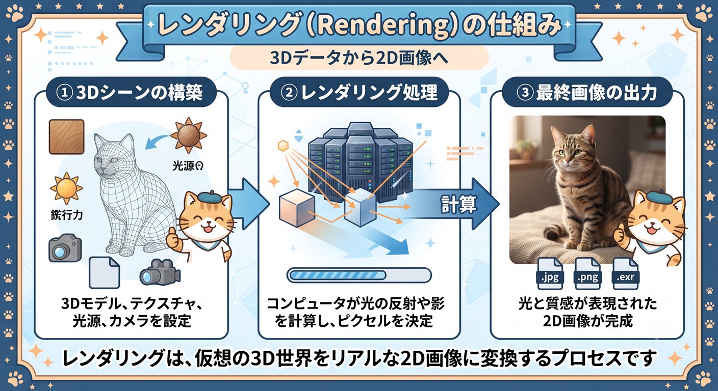 レンダリング図解