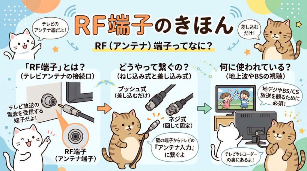 RF端子（アールエフたんし）図解